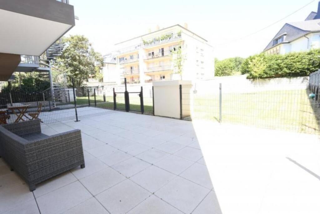 Large Family Retro Flat In City Center- Large Terrace & Garden View, Free Parking Luxembourg Eksteriør bilde